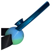 Blue Green Kazoo Ball Gag with Blue Kazoo #1